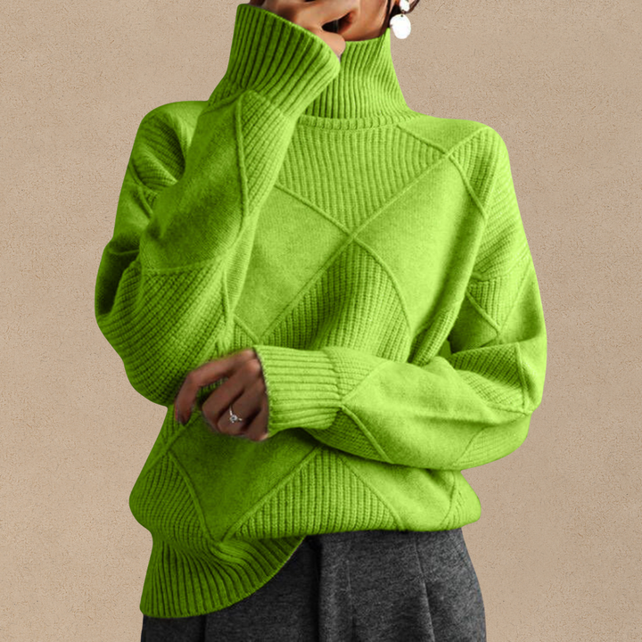 Maelis | Maglione strutturato per un'eleganza accogliente