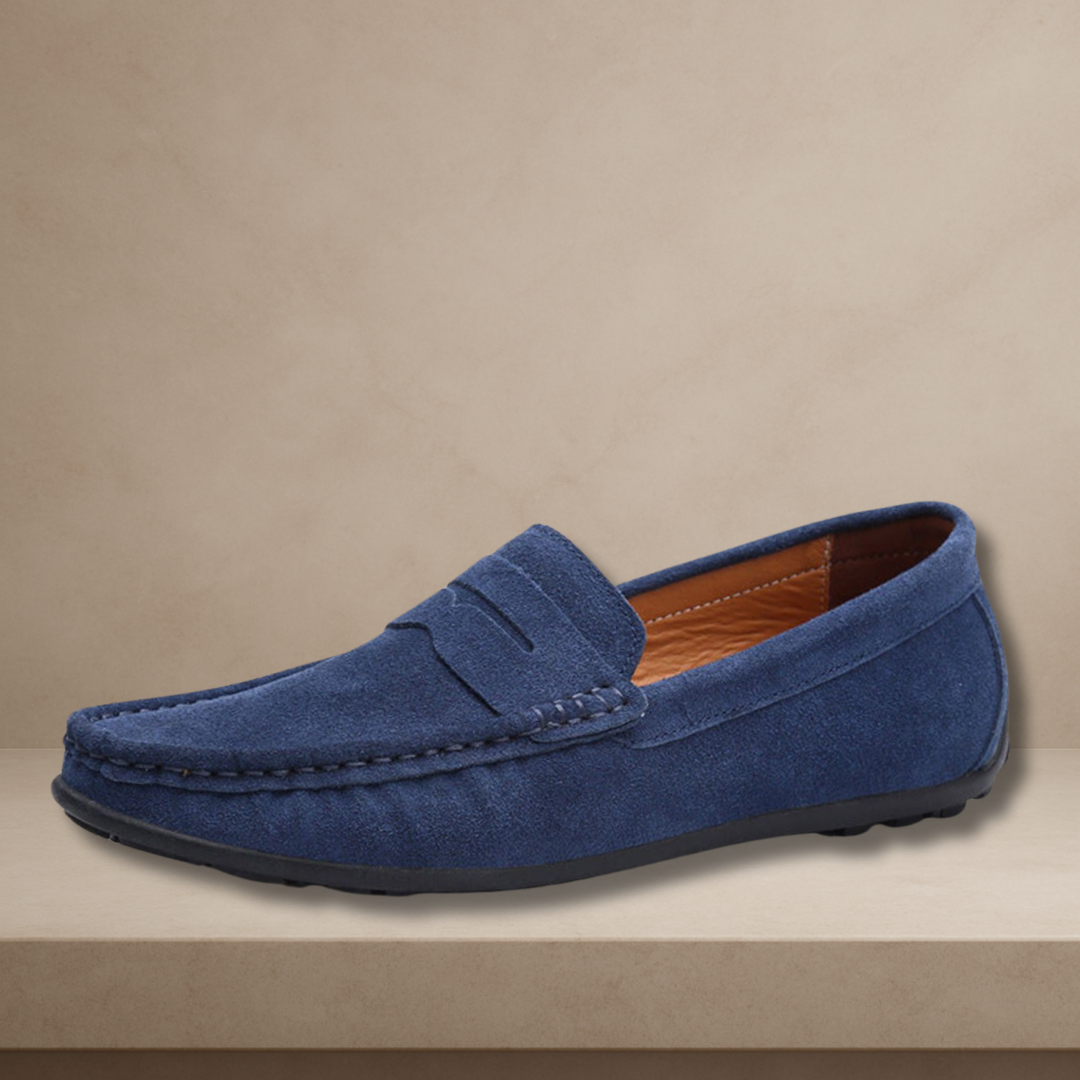Harold | Mocassino in camoscio morbido