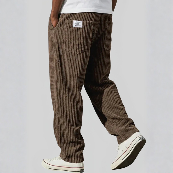 Gareth | Pantaloni in velluto a coste ispirati al vintage