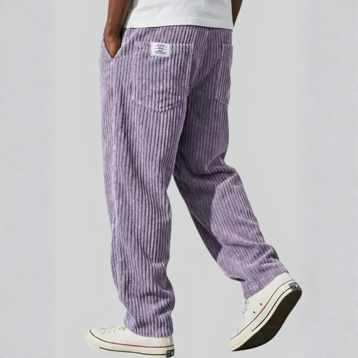 Gareth | Pantaloni in velluto a coste ispirati al vintage