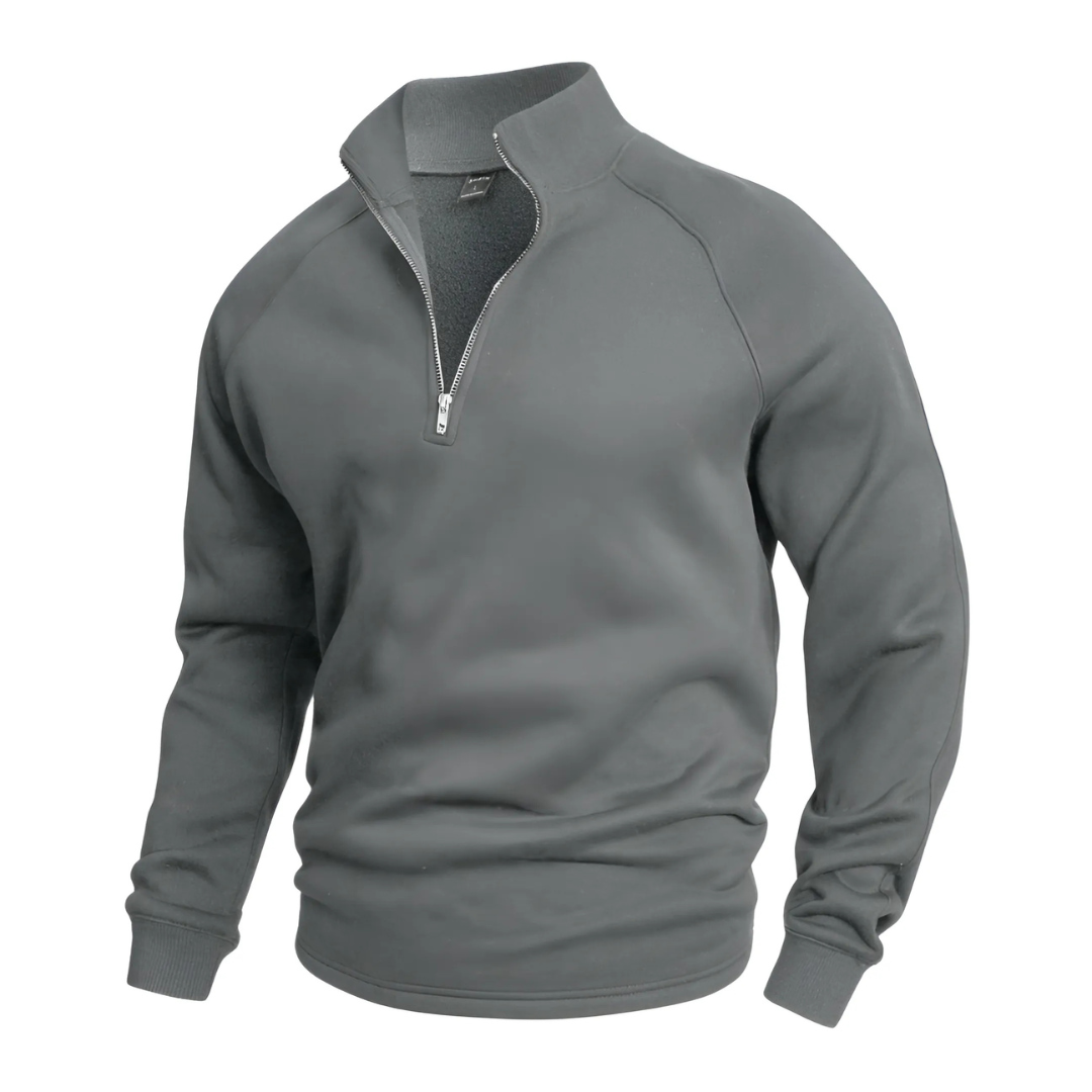 Salvador | Camicia da relax con cerniera a metà zip