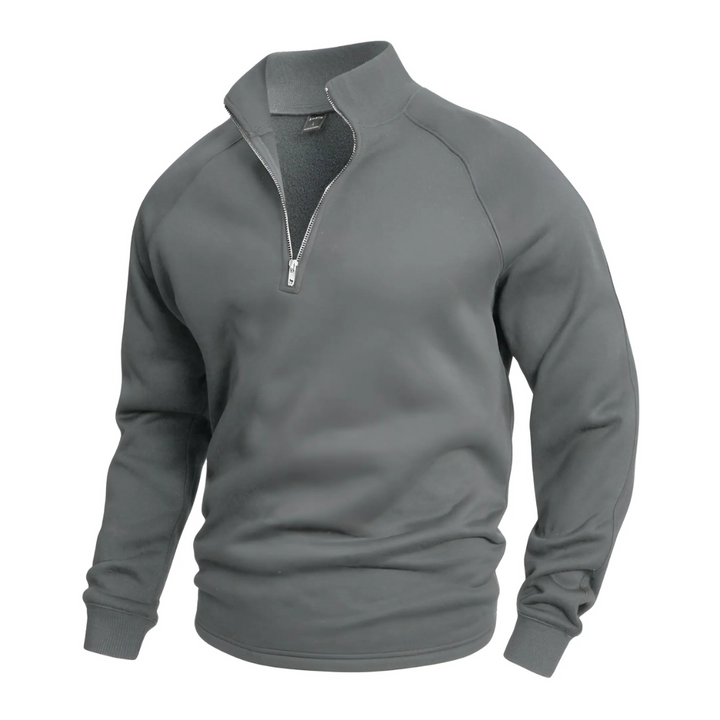 Salvador | Camicia da relax con cerniera a metà zip