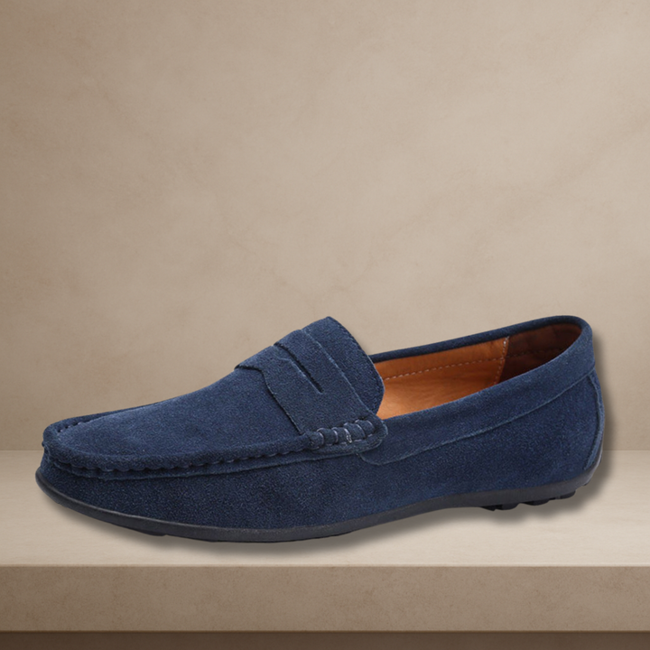 Harold | Mocassino in camoscio morbido