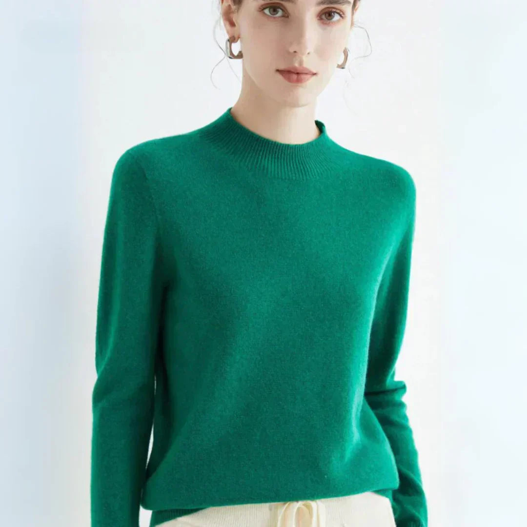 Mira | maglione in cachemire a collo alto