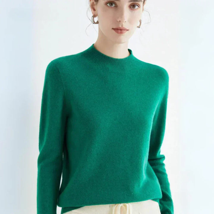 Mira | maglione in cachemire a collo alto