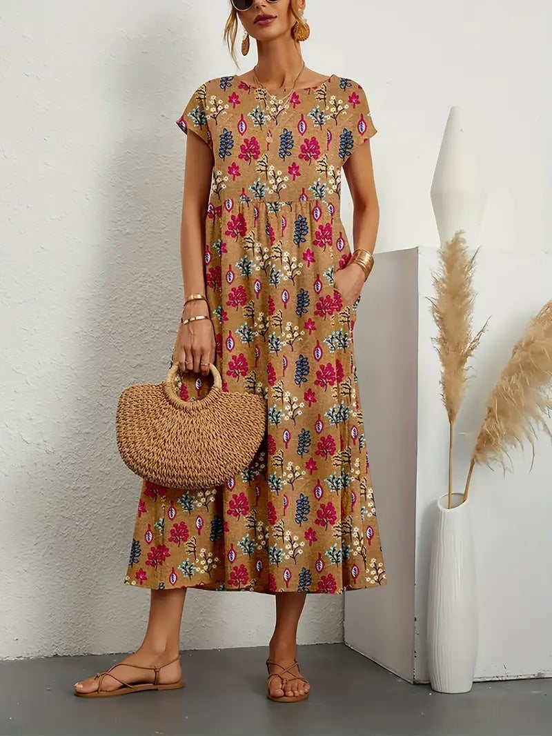 Roselle | Vestito floreale chic