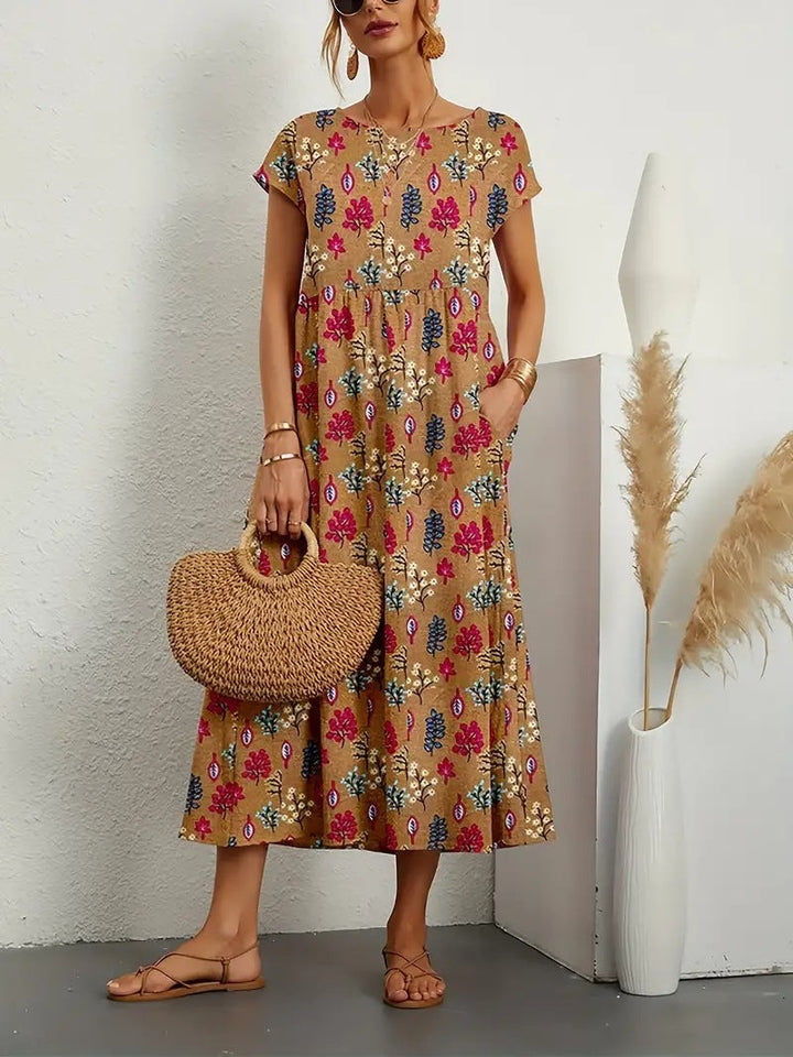 Roselle | Vestito floreale chic
