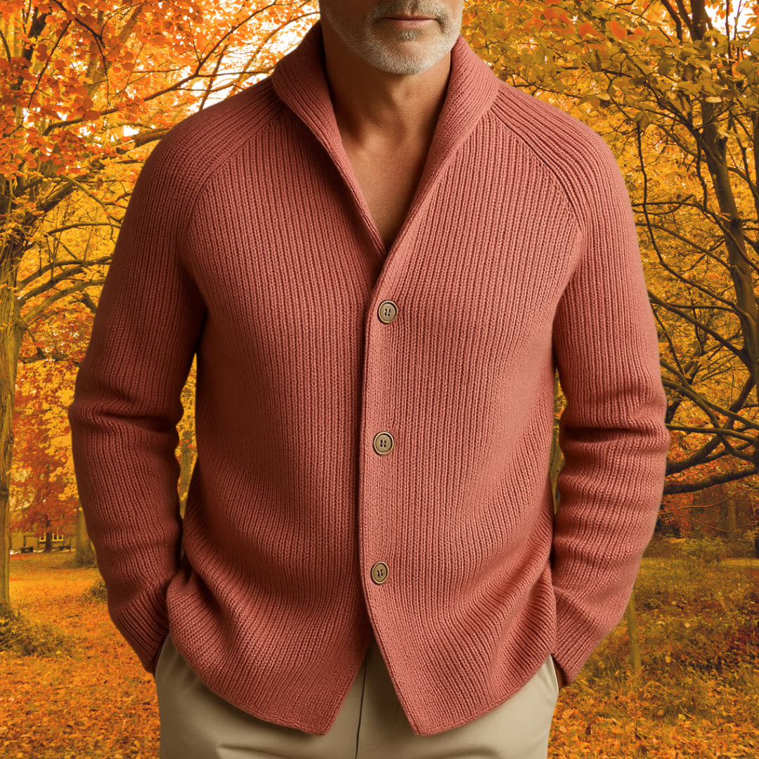 Avelor | Cardigan Abbottonato Eleganza Disinvolta