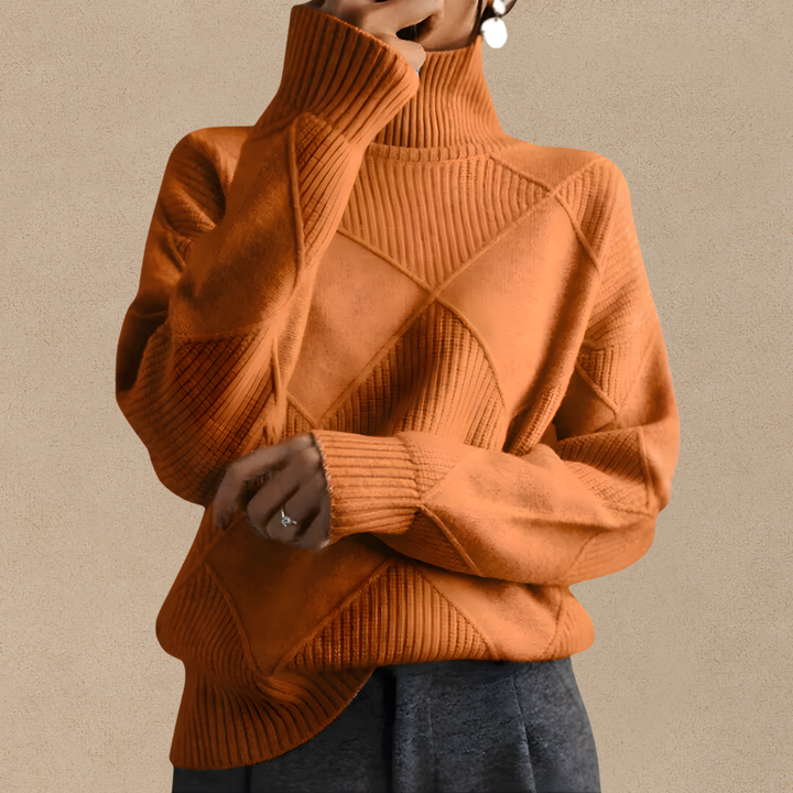Maelis | Maglione strutturato per un'eleganza accogliente