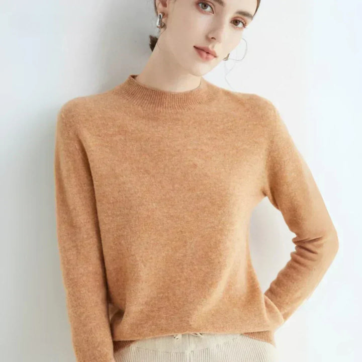 Mira | maglione in cachemire a collo alto