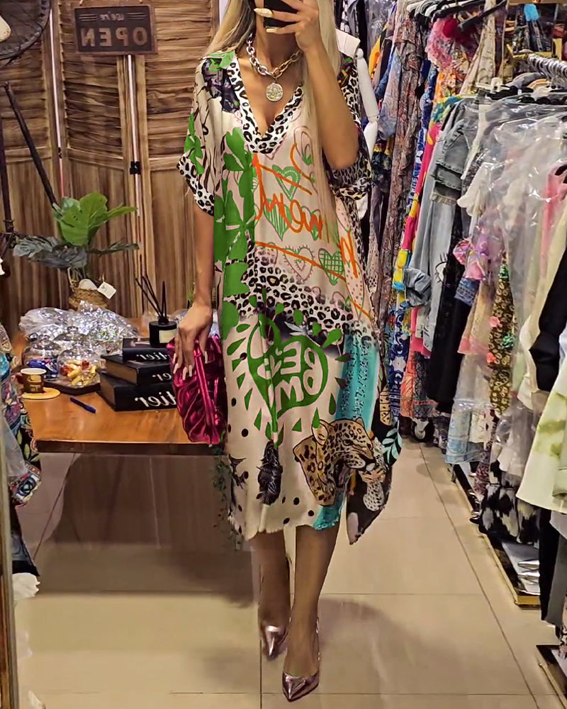Miriam | Abito casual con scollo a V