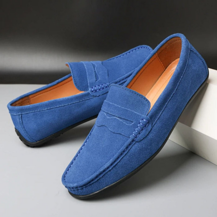 Harold | Mocassino in camoscio morbido