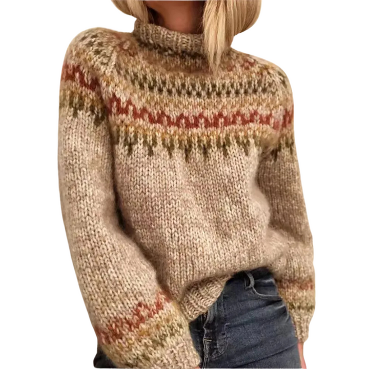 Esther | Maglione in maglia a collo alto