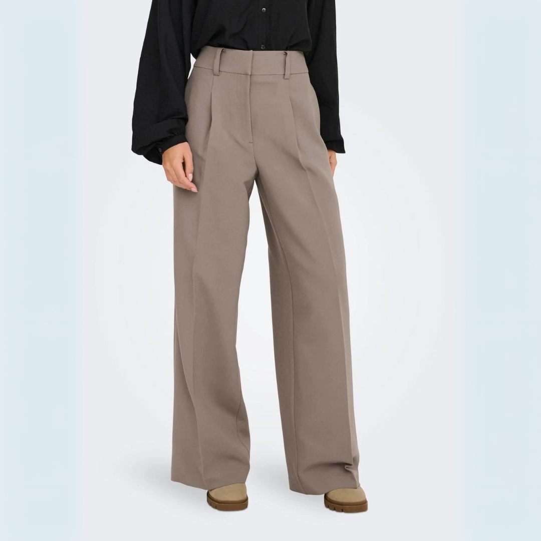 Estefania | Pantalone elegante a gambe larghe