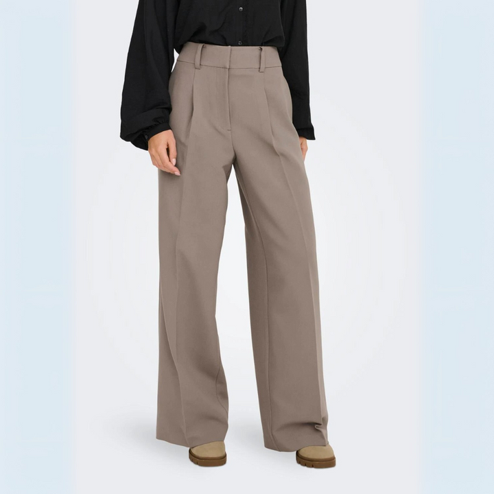 Estefania | Pantalone elegante a gambe larghe
