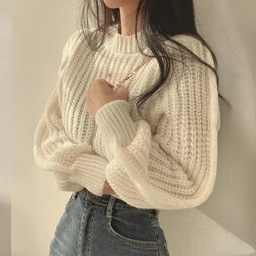 Cristina | Maglione elegante a maniche lunghe