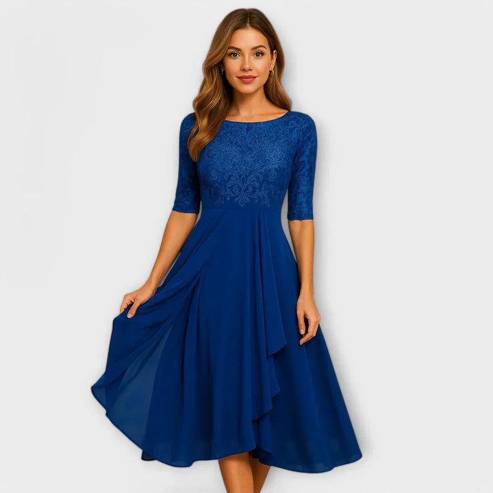 Jacinthe | Abito midi elegante