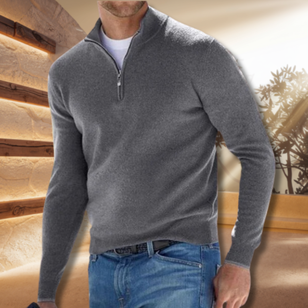 Fausto | Felpa con zip