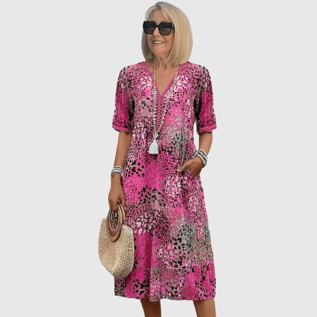 Marina | Abito Midi Elegante Estate