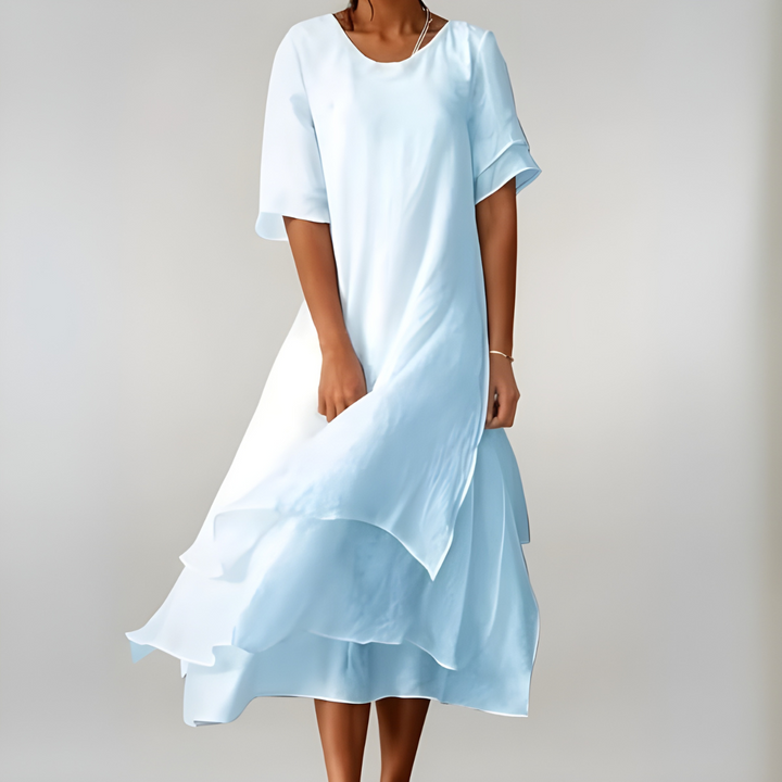 Palmina | Abito lungo in cotone