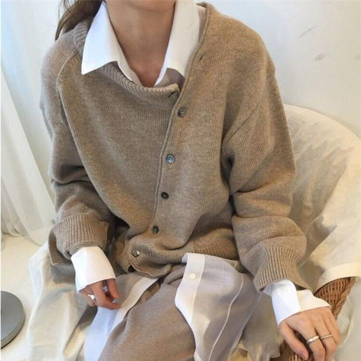 Isabel | Cardigan in maglia con chiusura a bottone