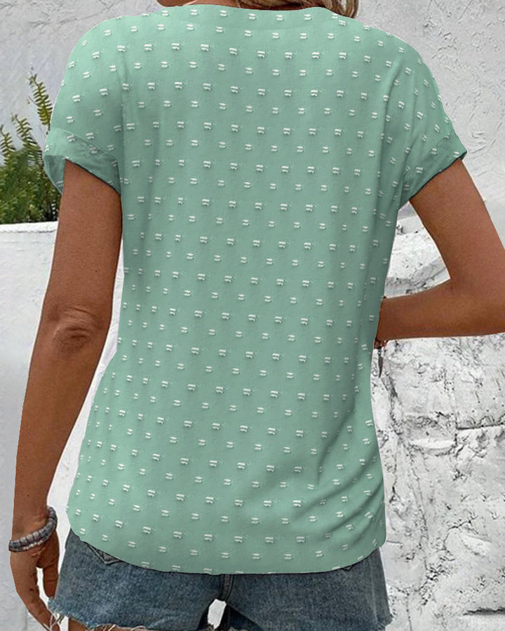Nariya | Camicia a scollo a V con bottoni