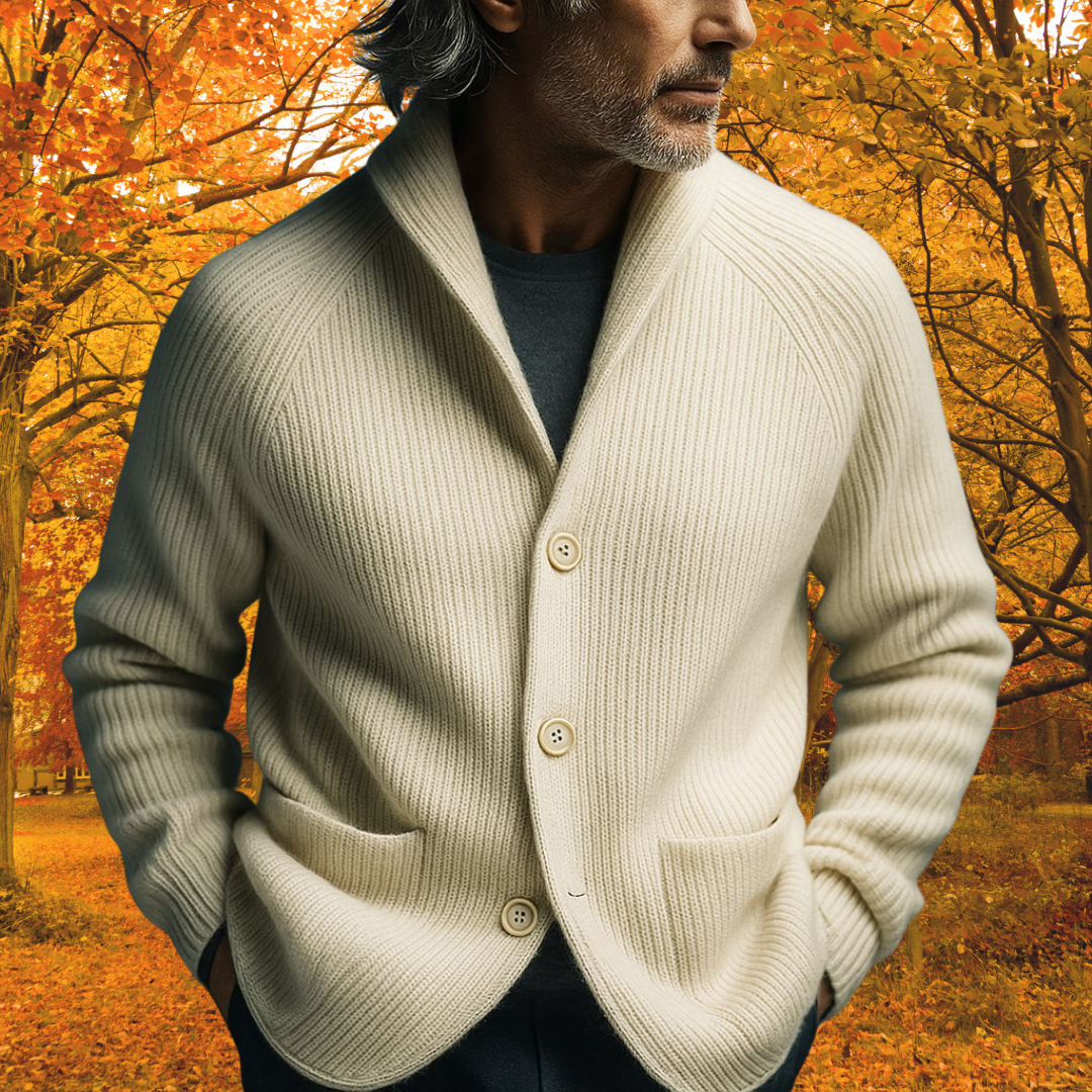 Avelor | Cardigan Abbottonato Eleganza Disinvolta
