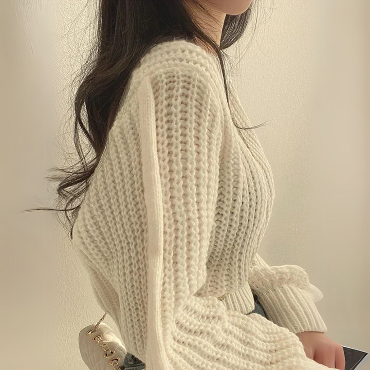Cristina | Maglione elegante a maniche lunghe