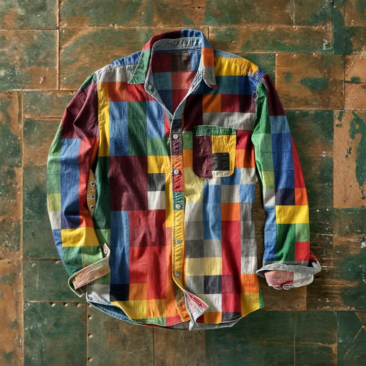 Arturo | Camicia a Mosaico