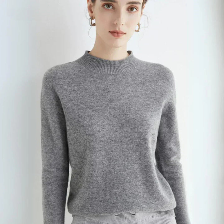 Mira | maglione in cachemire a collo alto