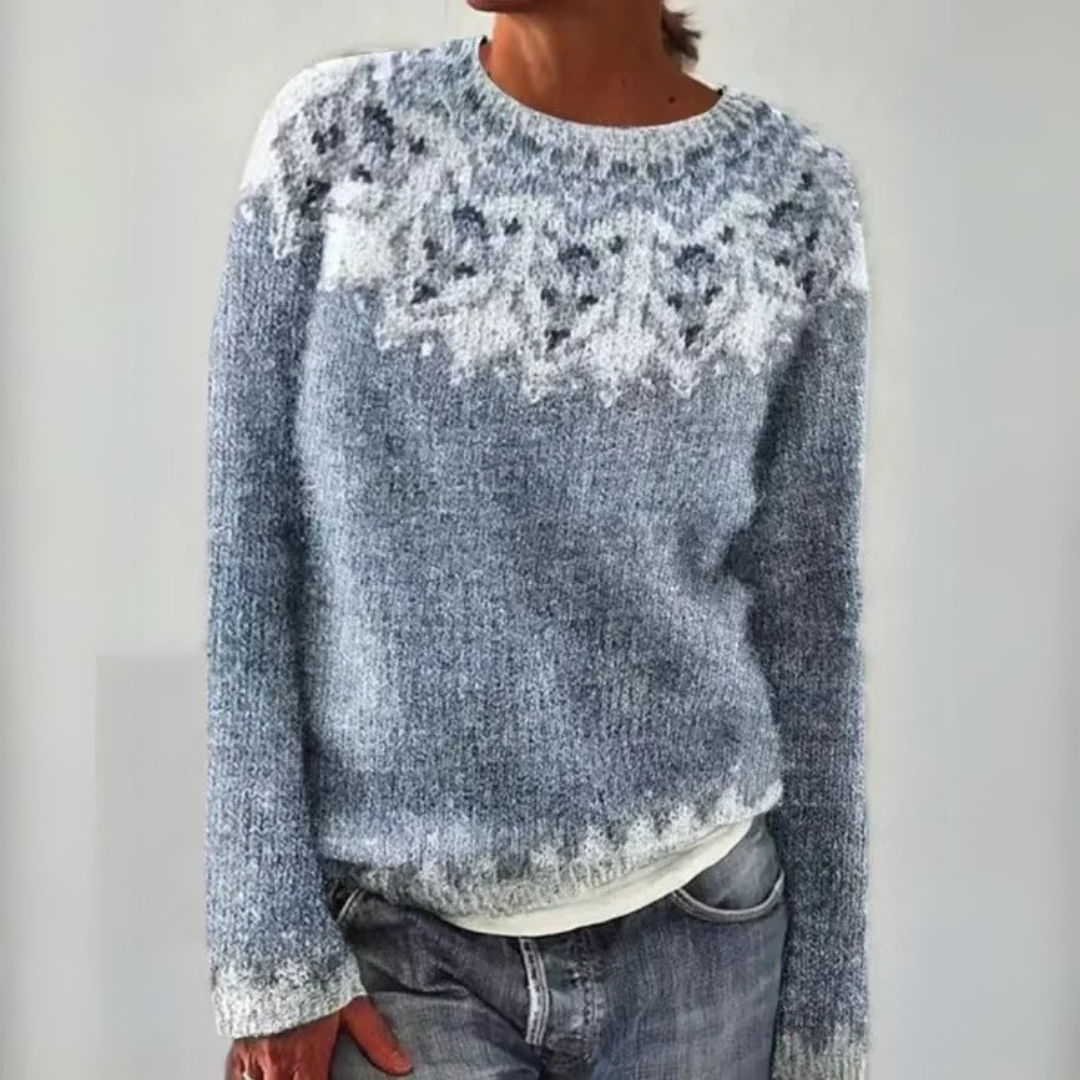 Mercedes | Maglione invernale in maglia a motivo