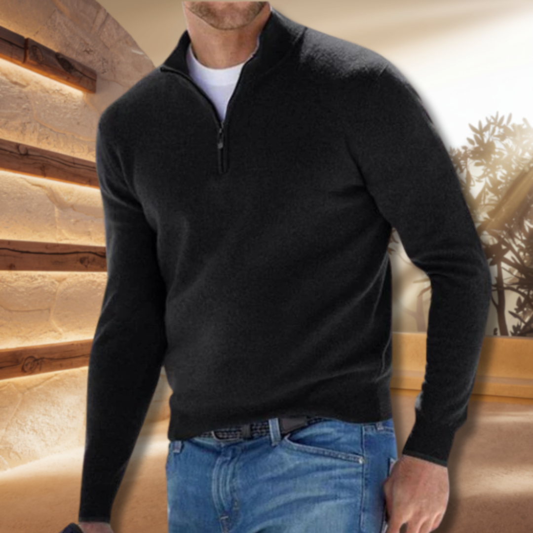 Fausto | Felpa con zip