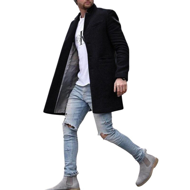 Enrique | Cappotto lungo classico in lana