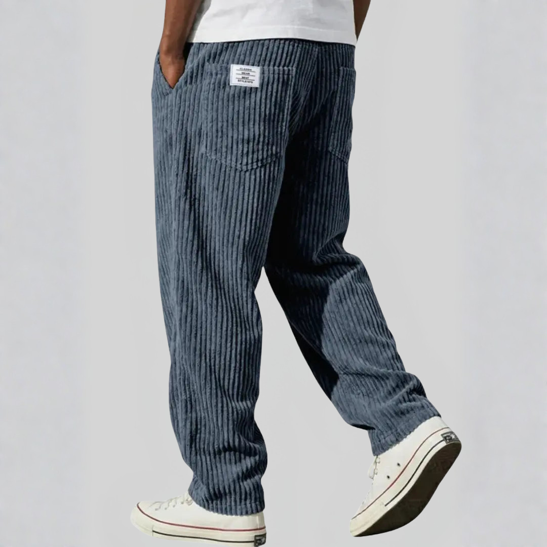 Gareth | Pantaloni in velluto a coste ispirati al vintage