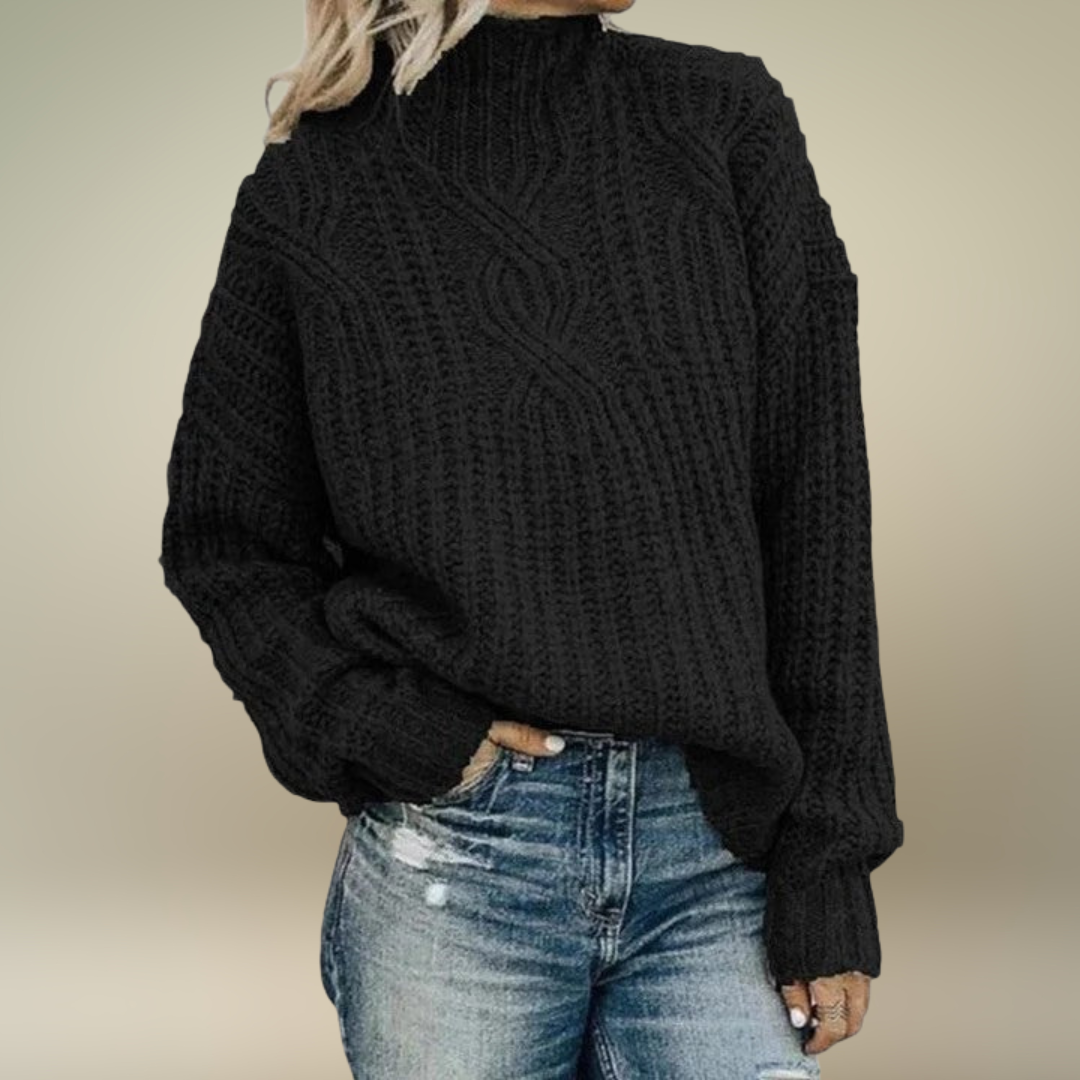 Olvéra | Maglione a trecce confortevole