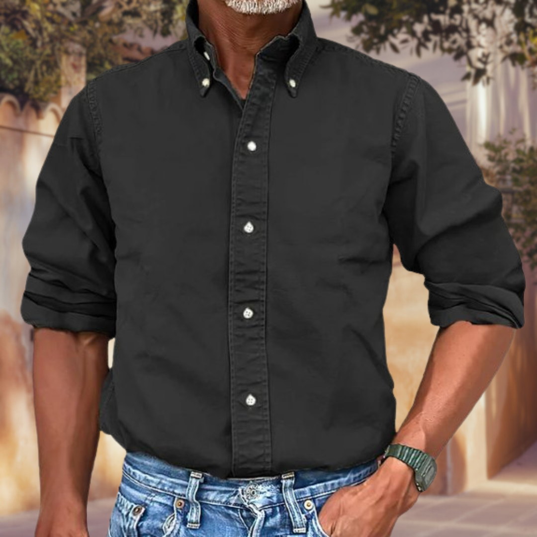 Henry | Camicia classica a maniche lunghe