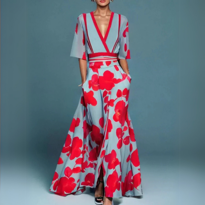 Carlota | Abito Elegante con Maniche