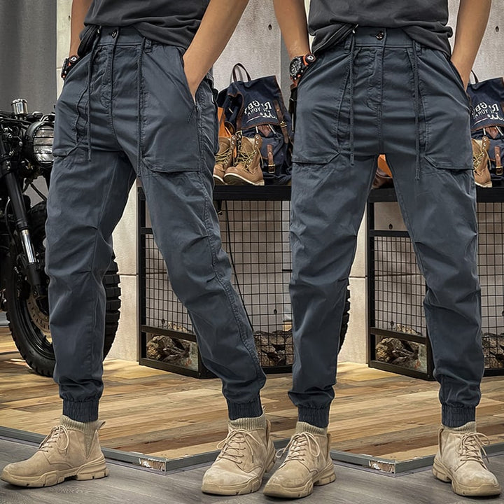 Lázaro | Pantaloni cargo elasticizzati