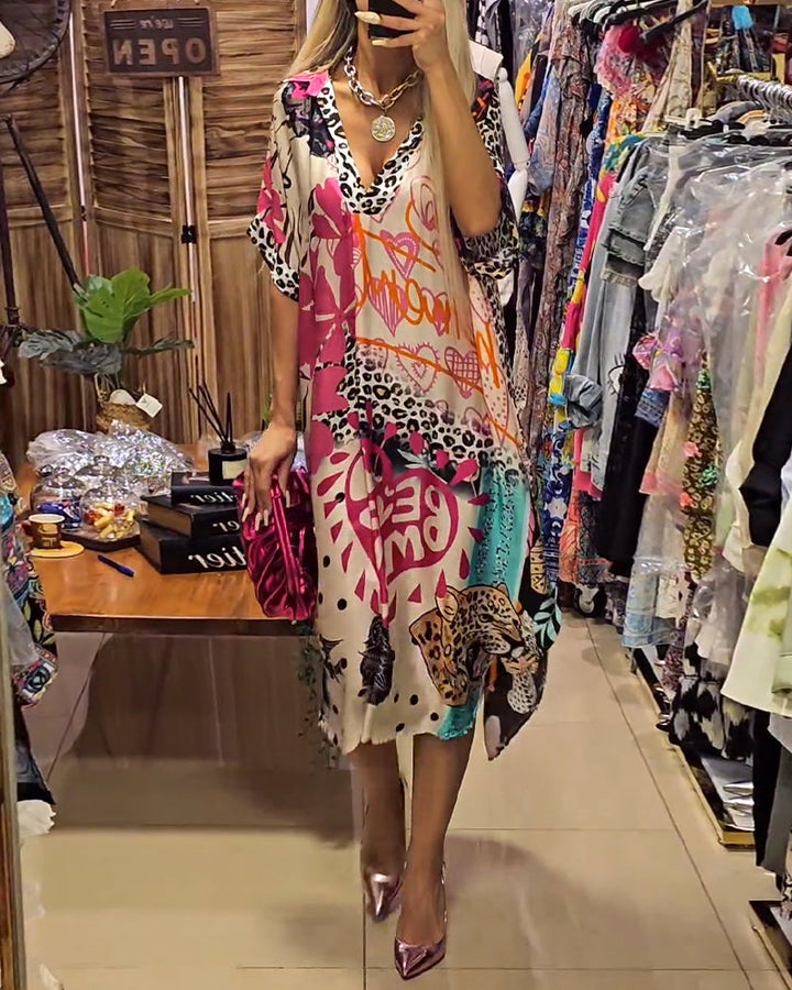 Miriam | Abito casual con scollo a V