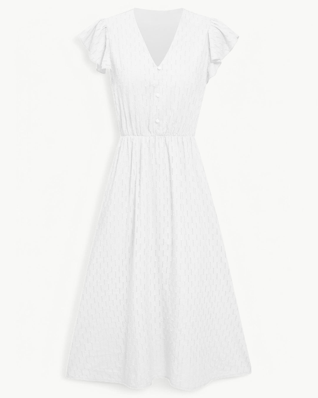 Belicia | Vestito con scollo a V e maniche a volant