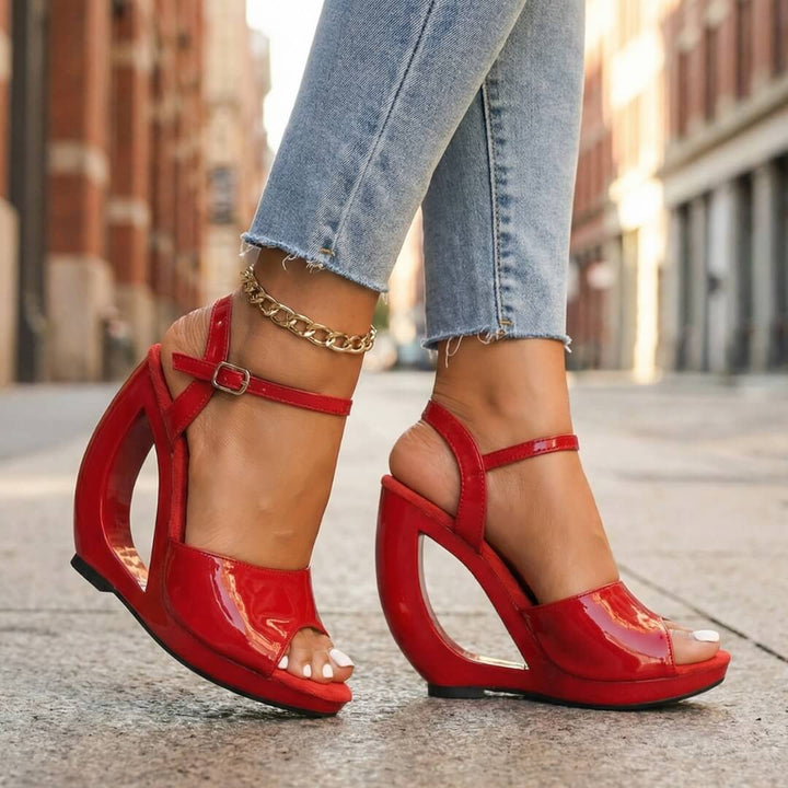 Donatella | Tacchi scultorei platform