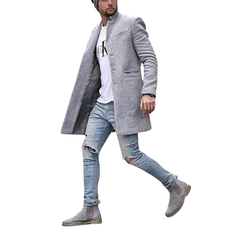 Enrique | Cappotto lungo classico in lana