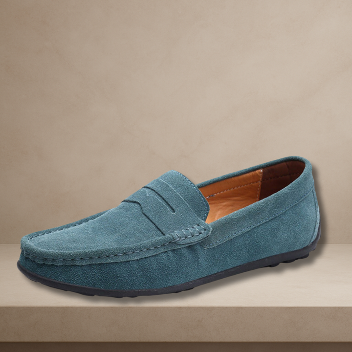 Harold | Mocassino in camoscio morbido