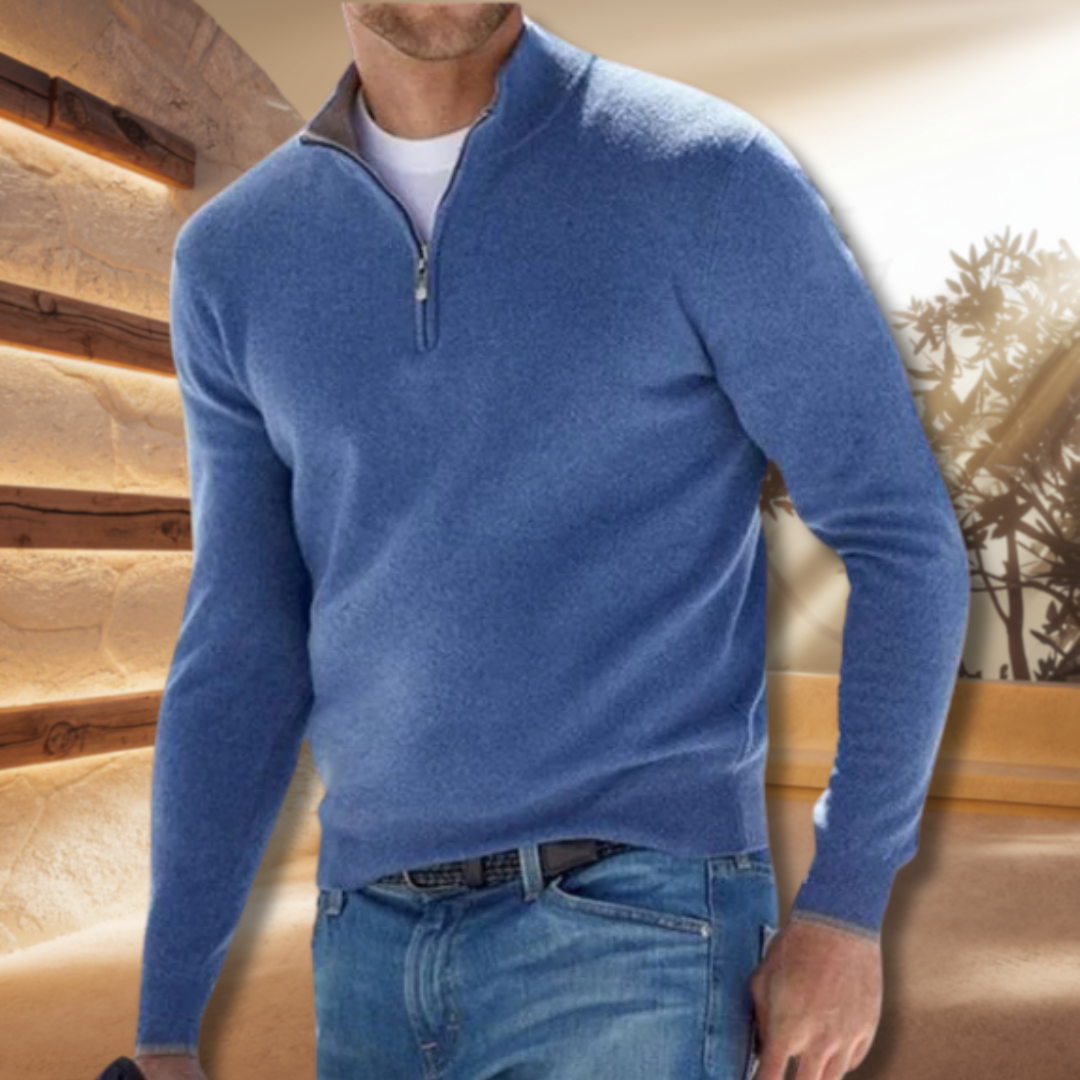 Fausto | Felpa con zip
