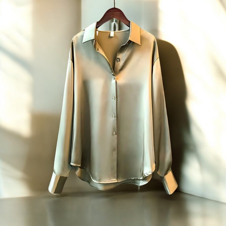 Amelia | Camicia in raso per donne