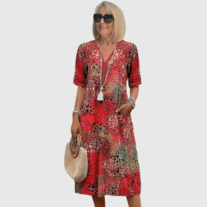 Marina | Abito Midi Elegante Estate