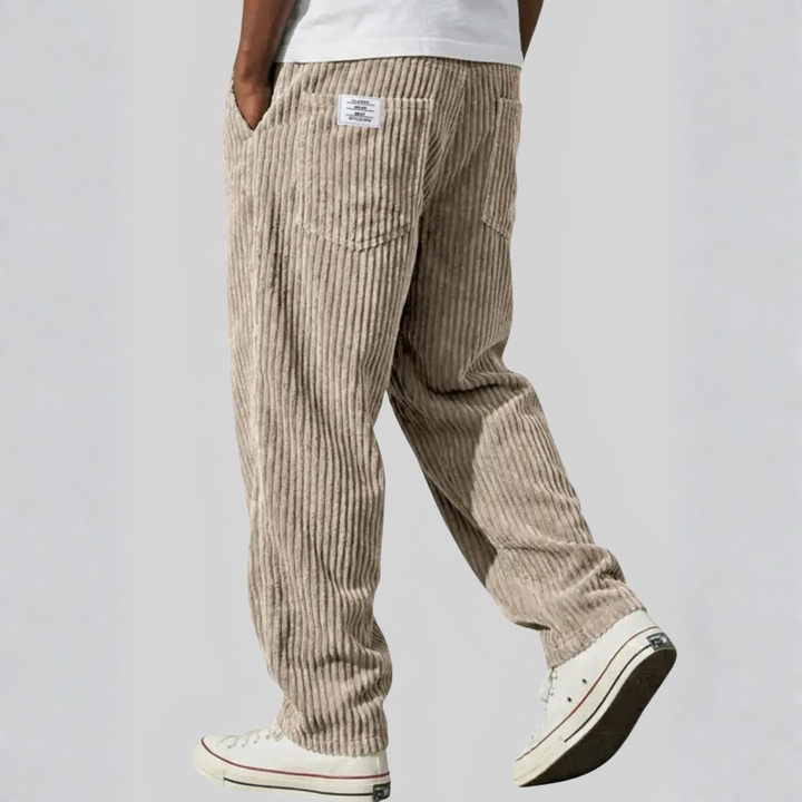 Gareth | Pantaloni in velluto a coste ispirati al vintage