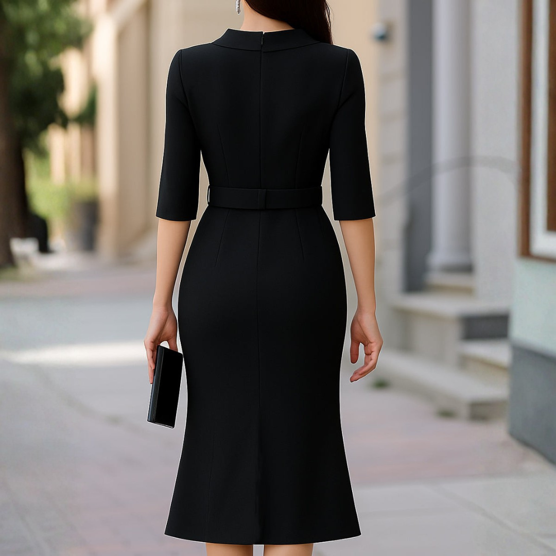 Aveline | Abito midi dall'allure incantevole