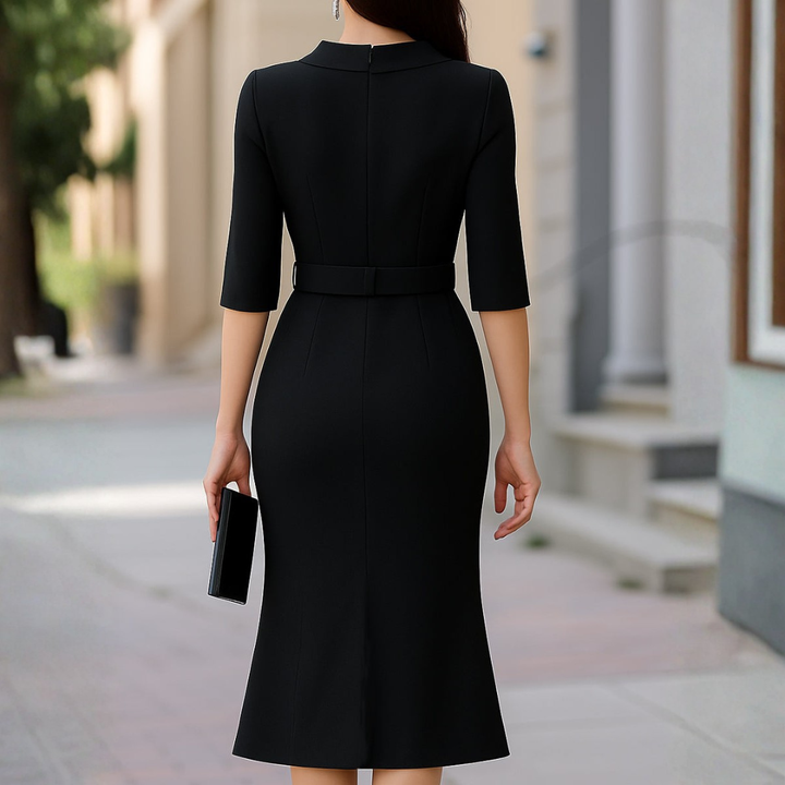 Aveline | Abito midi dall'allure incantevole