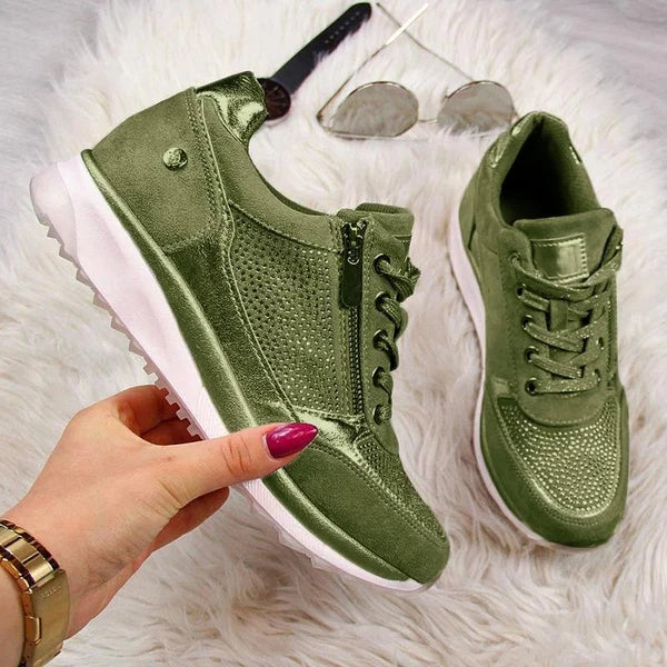 Rosalia | Sneakers ortopediche con zip